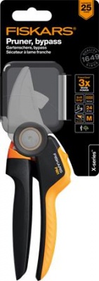 Dvojčepeľové záhradné nožnice, FISKARS "PowerGear P921 M"