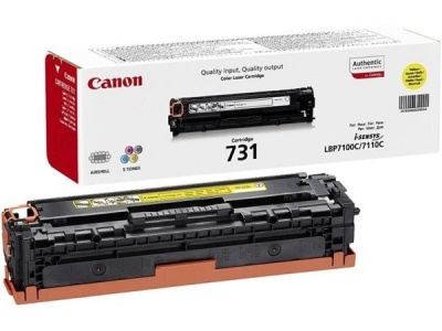 CRG-731Y toner k tlačiarňam MF 8230, CANON, žltý, 1,5k