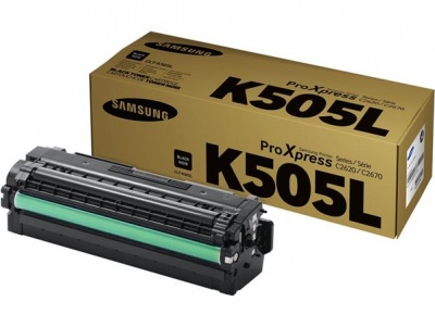 CLT-K505L toner pre SL-C2620DW, SL-C2670FW tlačiarne, SAMSUNG, čierny, 6k